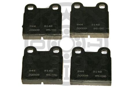 Гальмівні колодки дискові Optimal BP-09149 (фото 1)