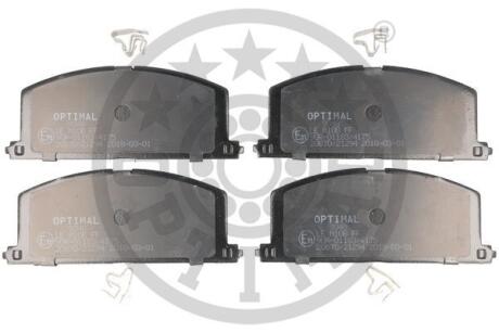 Гальмівні колодки дискові Optimal BP-09348 (фото 1)