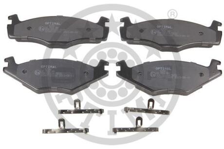 Гальмівні колодки дискові Optimal BP-09356 (фото 1)