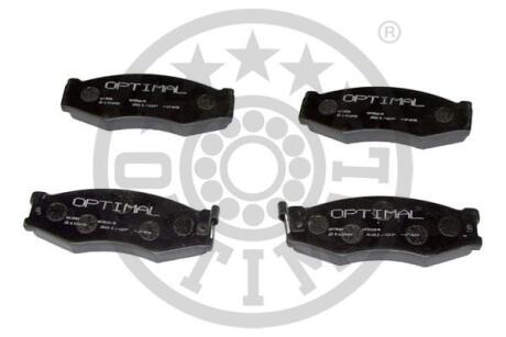 Гальмівні колодки дискові Optimal BP-09376