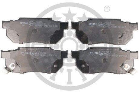 Гальмівні колодки дискові Optimal BP-09401 (фото 1)