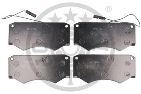 Гальмівні колодки дискові Optimal BP-09525 (фото 1)
