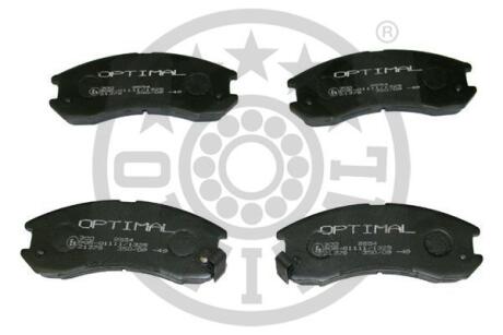 Гальмівні колодки дискові Optimal BP-09554 (фото 1)