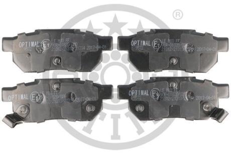 Гальмівні колодки дискові Optimal BP-09572 (фото 1)