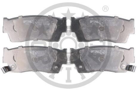 Гальмівні колодки дискові Optimal BP-09592 (фото 1)