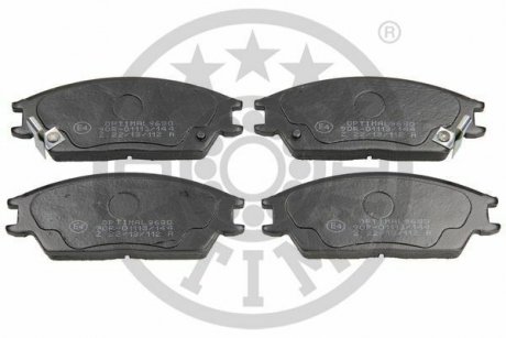 Гальмівні колодки дискові Optimal BP09680 (фото 1)