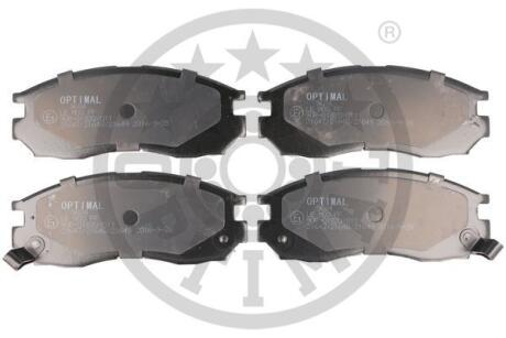 Гальмівні колодки дискові Optimal BP-09684 (фото 1)