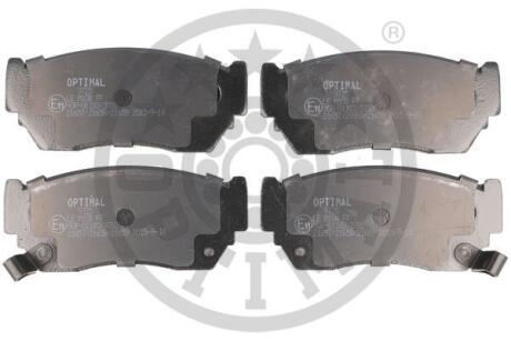 Гальмівні колодки дискові Optimal BP-09725 (фото 1)