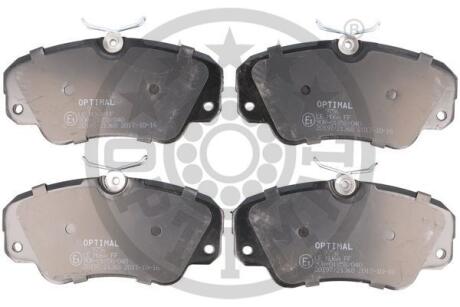 Гальмівні колодки дискові Optimal BP-09756 (фото 1)