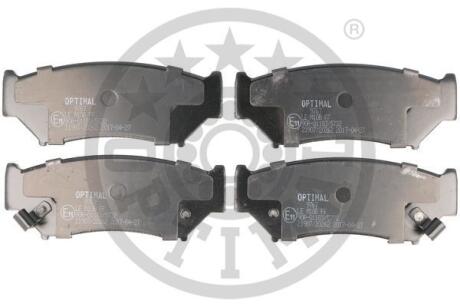 Гальмівні колодки дискові Optimal BP-09767 (фото 1)