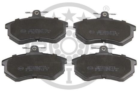 Гальмівні колодки дискові Optimal BP-09774 (фото 1)