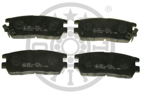 Гальмівні колодки дискові Optimal BP-09792 (фото 1)