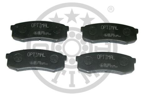 Гальмівні колодки дискові Optimal BP-09809 (фото 1)