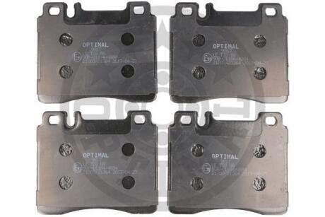 Гальмівні колодки дискові Optimal BP-09817 (фото 1)