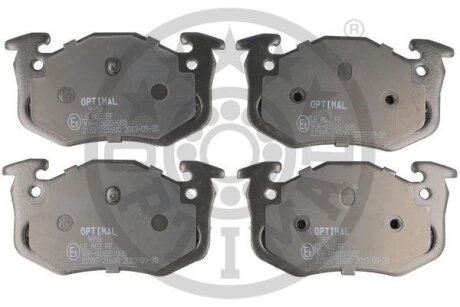 Фото 1 - гальмівні колодки дискові Optimal BP-09858 Гальмівні колодки дискові Optimal BP-09858 (фото 1)