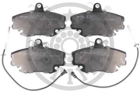 Гальмівні колодки дискові Optimal BP-09870 (фото 1)