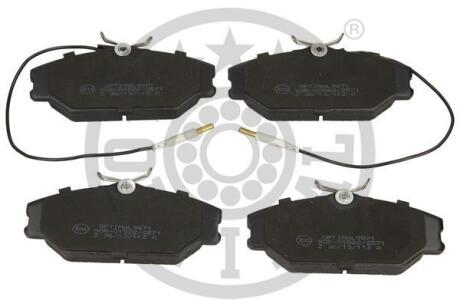 Гальмівні колодки дискові Optimal BP-09871 (фото 1)