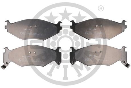 Фото гальмівні колодки дискові Optimal BP-09937 Гальмівні колодки дискові Optimal BP-09937