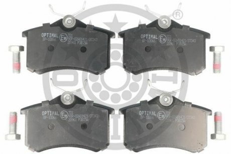 Гальмівні колодки дискові Optimal BP10066 (фото 1)