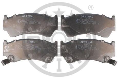 Гальмівні колодки дискові Optimal BP-10076 (фото 1)