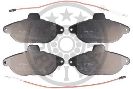 Гальмівні колодки дискові Optimal BP-10089 (фото 1)