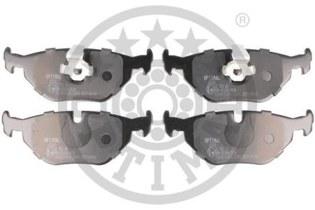 Гальмівні колодки дискові Optimal BP-10142 (фото 1)