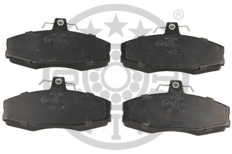 Гальмівні колодки дискові Optimal BP-10143 (фото 1)