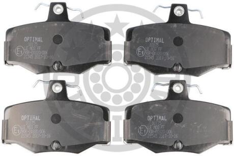 Гальмівні колодки дискові Optimal BP-10175 (фото 1)
