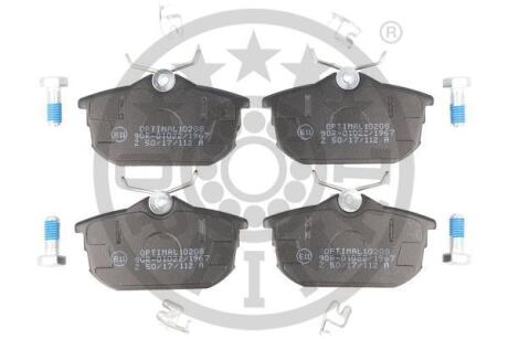 Гальмівні колодки дискові Optimal BP-10208 (фото 1)