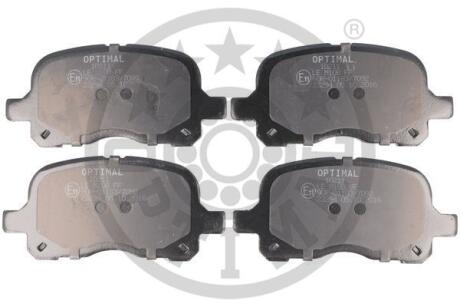 Гальмівні колодки дискові Optimal BP-10211 (фото 1)