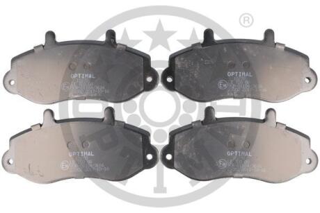 Гальмівні колодки дискові Optimal BP-10270 (фото 1)