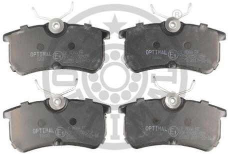 Гальмівні колодки дискові Optimal BP-10310 (фото 1)