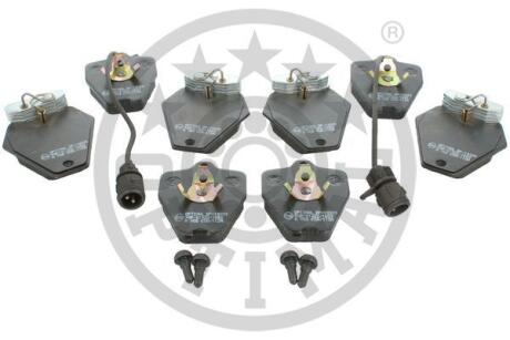 Гальмівні колодки дискові Optimal BP-10339 (фото 1)