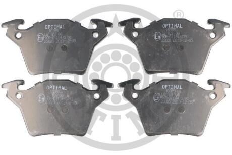 Гальмівні колодки дискові Optimal BP-10355 (фото 1)