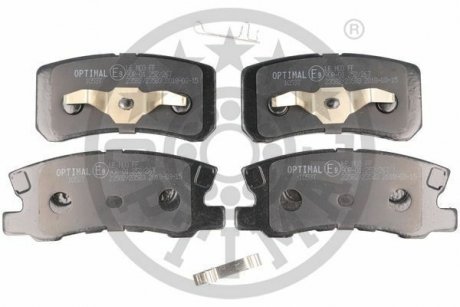 Гальмівні колодки дискові Optimal BP10537 (фото 1)