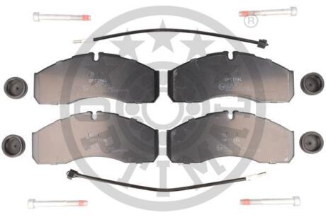 Гальмівні колодки дискові Optimal BP-12026 (фото 1)