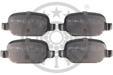 Гальмівні колодки дискові Optimal BP-12115 (фото 1)