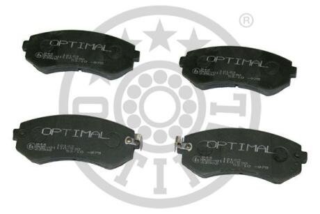 Гальмівні колодки дискові Optimal BP-12123 (фото 1)