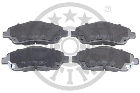 Гальмівні колодки дискові Optimal BP-12160 (фото 1)