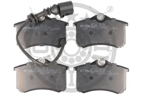 Гальмівні колодки дискові Optimal BP-12175 (фото 1)