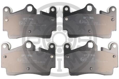 Гальмівні колодки дискові Optimal BP-12186 (фото 1)
