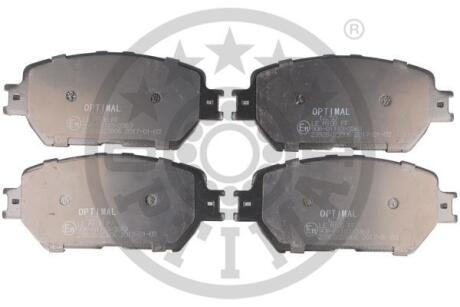Гальмівні колодки дискові Optimal BP-12253 (фото 1)