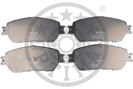 Фото 1 - гальмівні колодки дискові Optimal BP-12255 Гальмівні колодки дискові Optimal BP-12255 (фото 1)