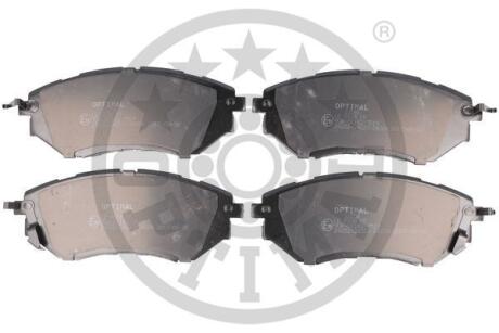 Гальмівні колодки дискові Optimal BP-12256 (фото 1)