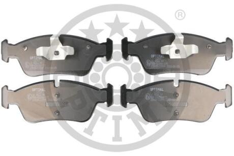 Гальмівні колодки дискові Optimal BP-12257 (фото 1)
