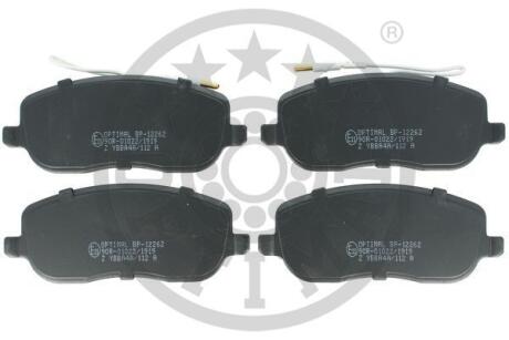 Гальмівні колодки дискові Optimal BP-12262 (фото 1)