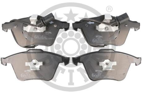 Гальмівні колодки дискові Optimal BP-12272 (фото 1)