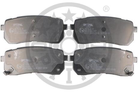 Гальмівні колодки дискові Optimal BP-12282 (фото 1)