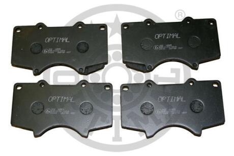 Гальмівні колодки дискові Optimal BP-12305 (фото 1)