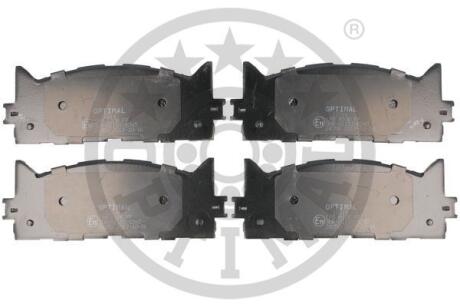 Гальмівні колодки дискові Optimal BP-12314 (фото 1)